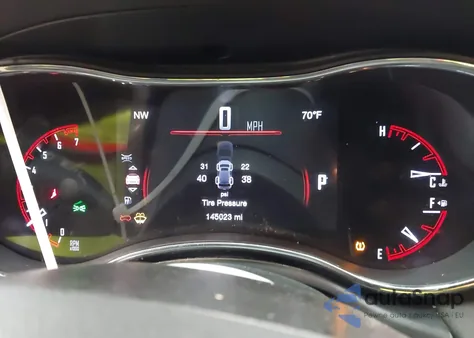 2017 Dodge Durango Gt z USA, uszkodzony, nr VIN 1C4RDJDG4HC828152